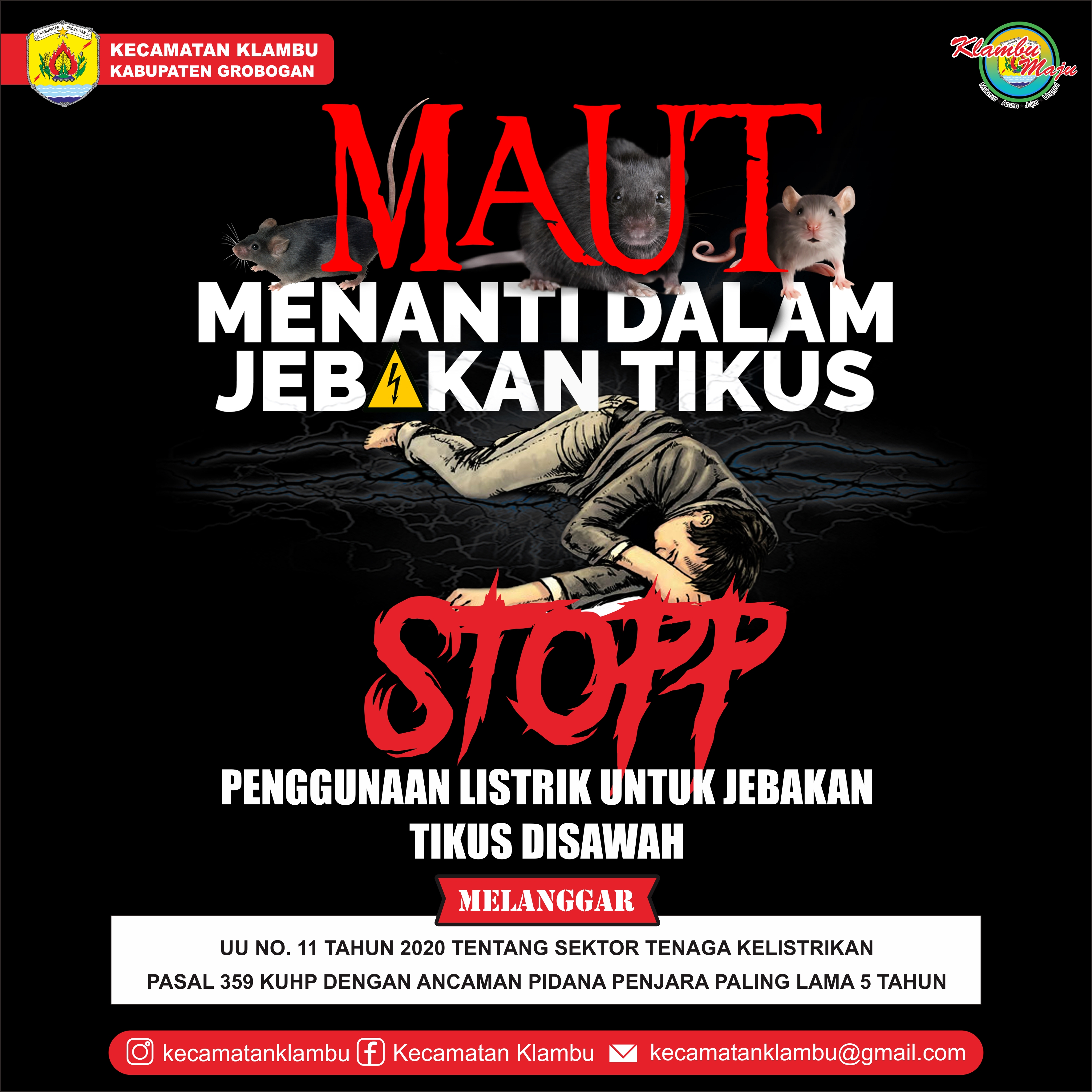 Jebakan Listrik Tikus