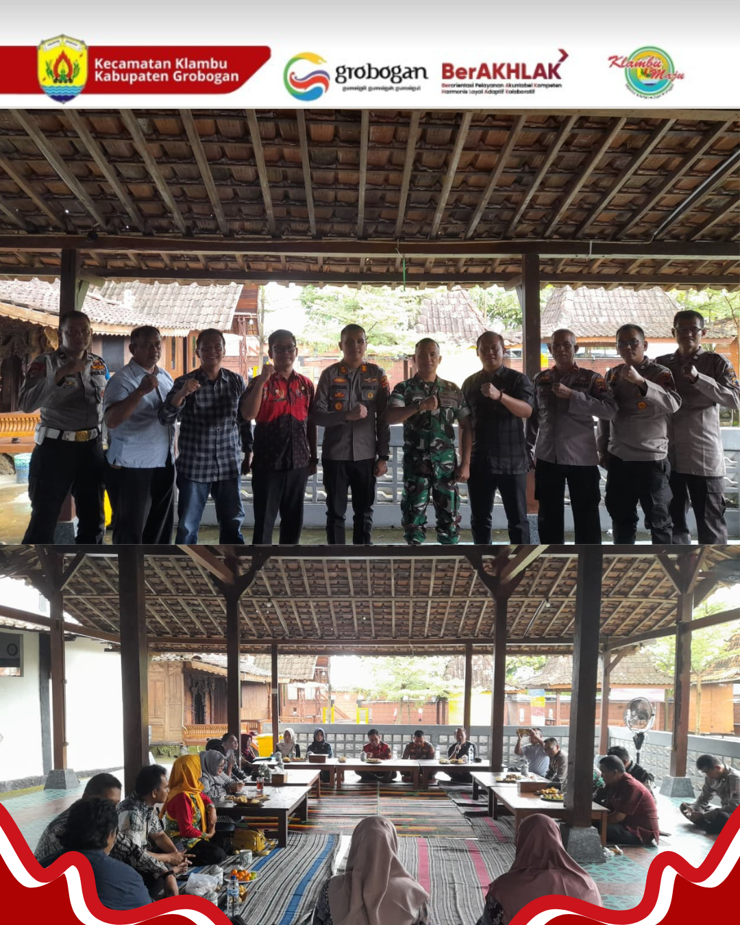 pisah sambut kapolsek klambu